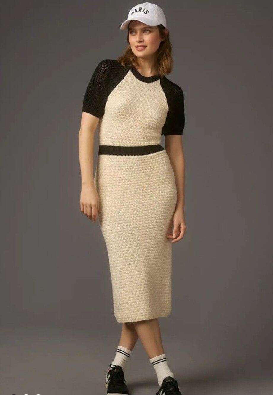 Anthropologie Daily Practice | Knit Midi Dress *flaw